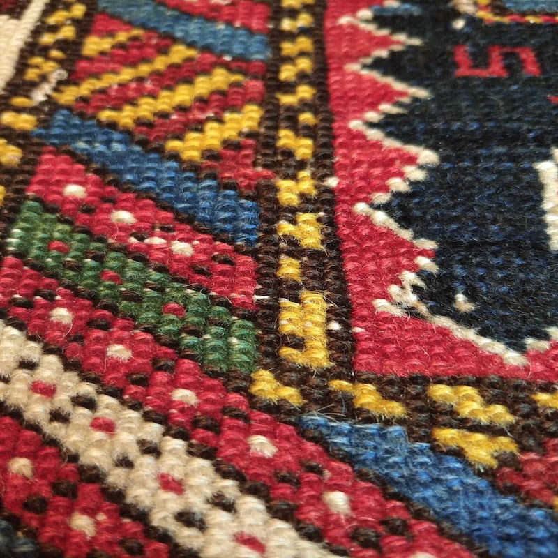 restauro di tappeti